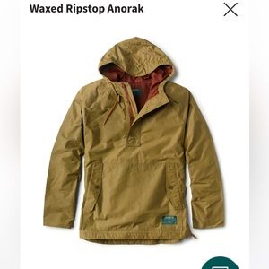 Orvis Waxed Ripstop Anorak Jacket